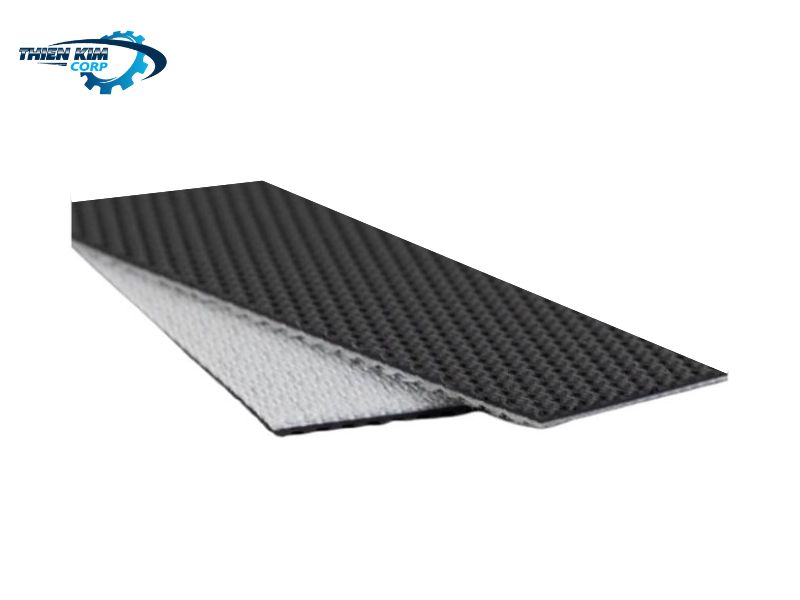 Sản Phẩm Băng Tải PVC Caro Đen 1.5mm