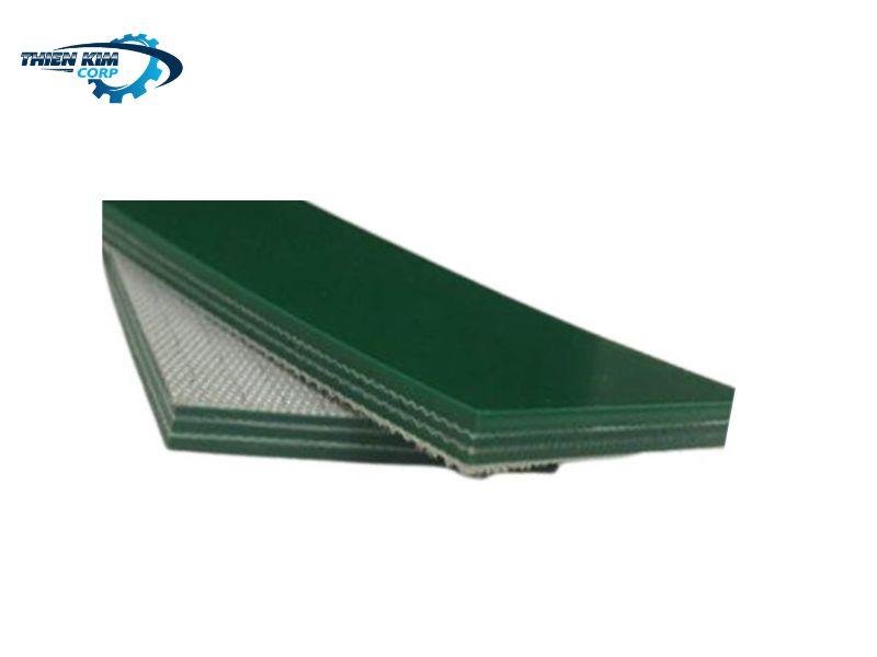 Sản Phẩm Băng Tải PVC Xanh 5mm