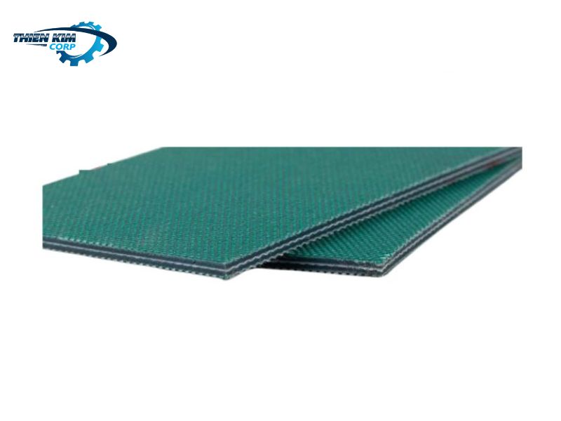 Ứng Dụng Băng Tải PVC Xanh Bố 3mm