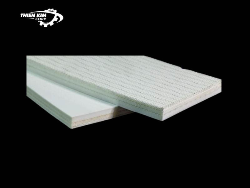 Băng Tải PU Màu Trắng 5mm