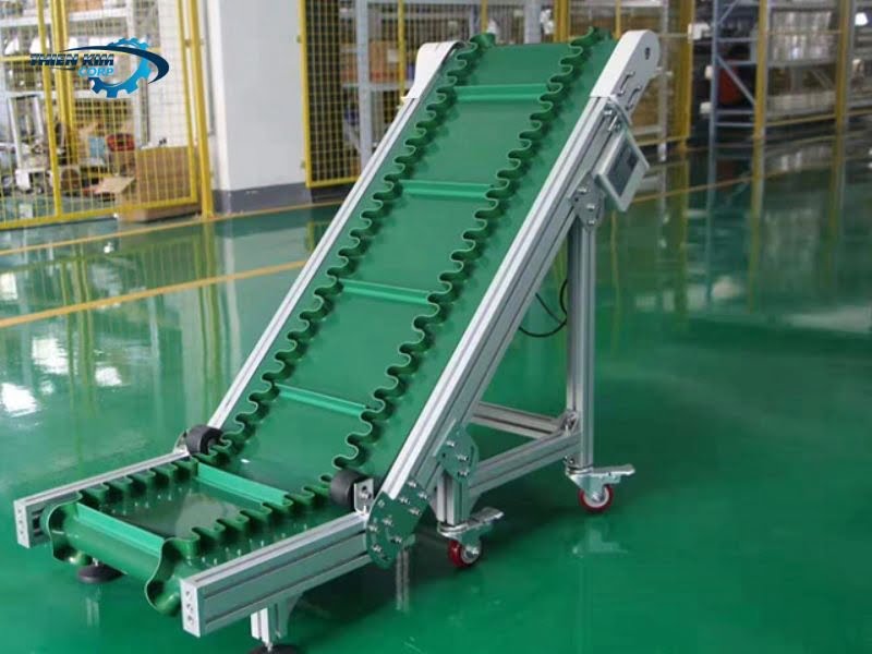 Băng Tải PU Màu Xanh Trong Ngành Sản Xuất